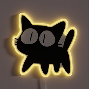 Takkun The Cat RGB Neon Sign Takkun The Cat RGB Neon Sign