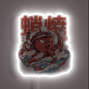 Takoyaki Attack RGB Neon Sign Takoyaki Attack RGB Neon Sign