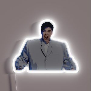 Talking Heads David Byrne Stop Making Sense Pop Art RGB Neon Sign