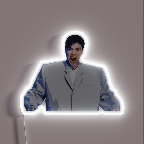 Talking Heads David Byrne Stop Making Sense RGB Neon Sign