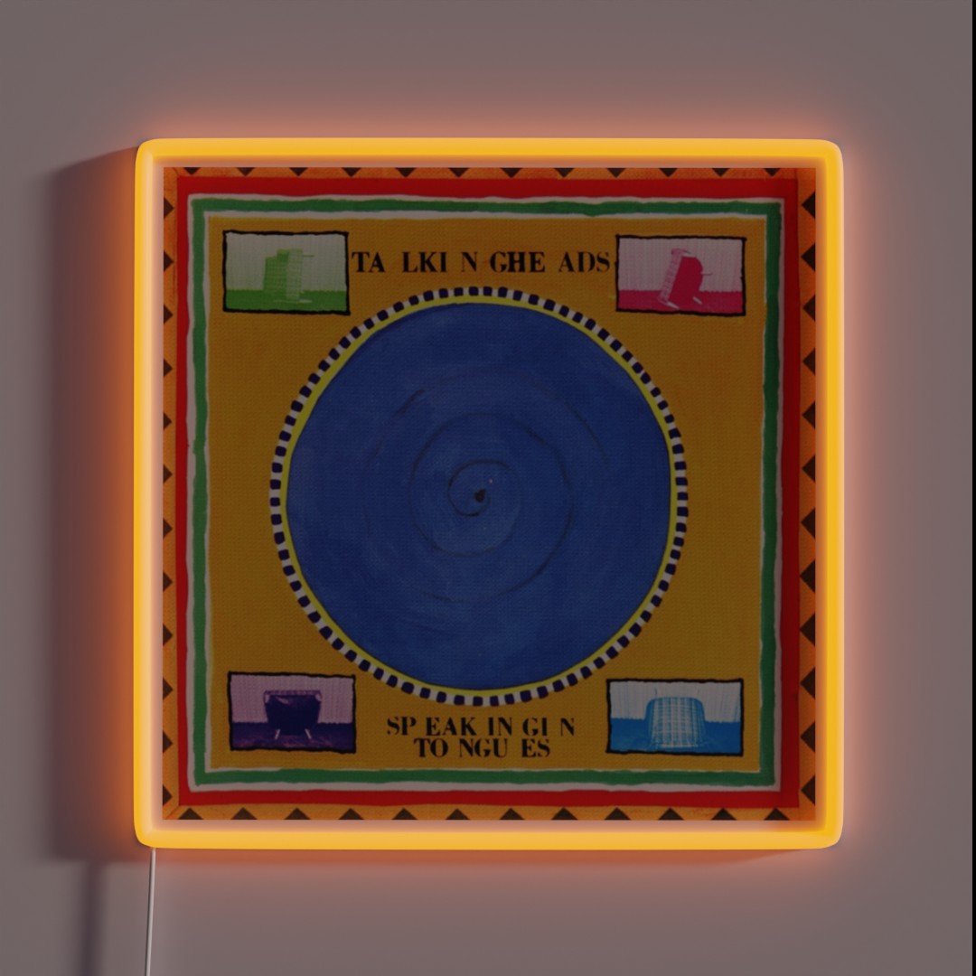 Talking Heads Speaking In Tongues RGB Neon Sign Talking Heads Speaking In Tongues RGB Neon Sign