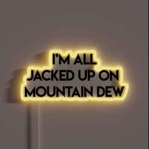 Talladega Nights RGB Neon Sign