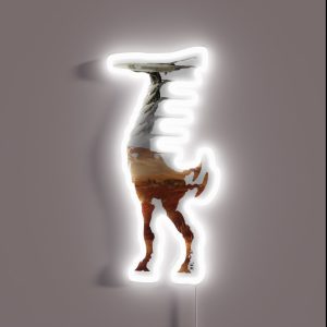 Tallneck Shape RGB Neon Sign