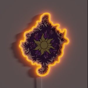 Tangled Sun RGB Neon Sign