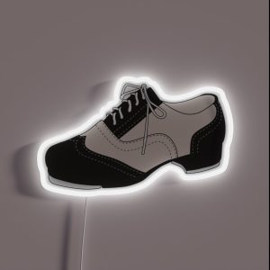 Tap Dance Shoe RGB Neon Sign Tap Dance Shoe RGB Neon Sign