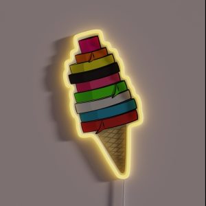 Tape The Rainbow RGB Neon Sign