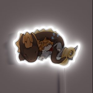 Tartaglia And Morax RGB Neon Sign Tartaglia And Morax RGB Neon Sign