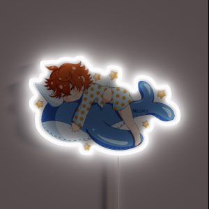 Tartaglia Childe Sleepy RGB Neon Sign Tartaglia Childe Sleepy RGB Neon Sign