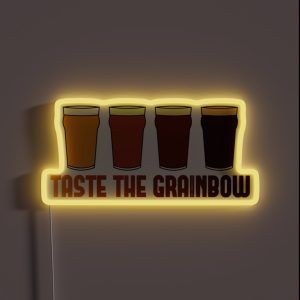 Taste The Grainbow RGB Neon Sign