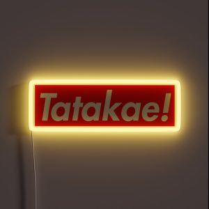 Tatakae RGB Neon Sign Tatakae RGB Neon Sign