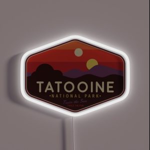 Tatooine National Park Twice The Fun Twice The Fun RGB Neon Sign