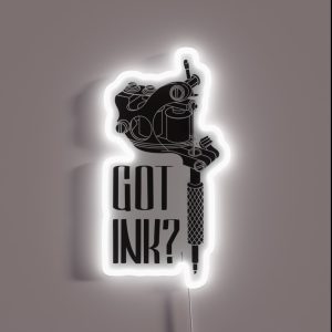 Tattoo Machine RGB Neon Sign Tattoo Machine RGB Neon Sign