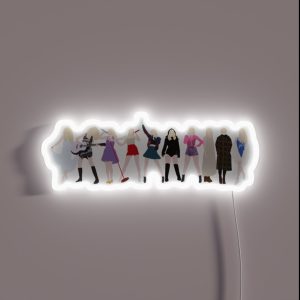 Taylor Eras Midnights RGB Neon Sign