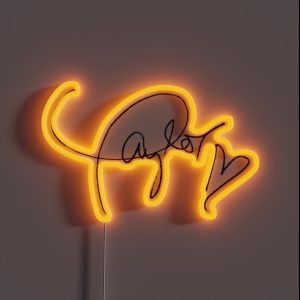 Taylor S Signature RGB Neon Sign