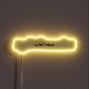 Taylor S Version Black RGB Neon Sign