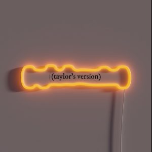 Taylor S Version Black RGB Neon Sign