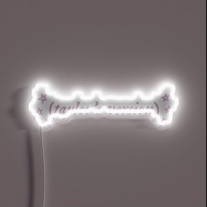 Taylor S Version RGB Neon Sign