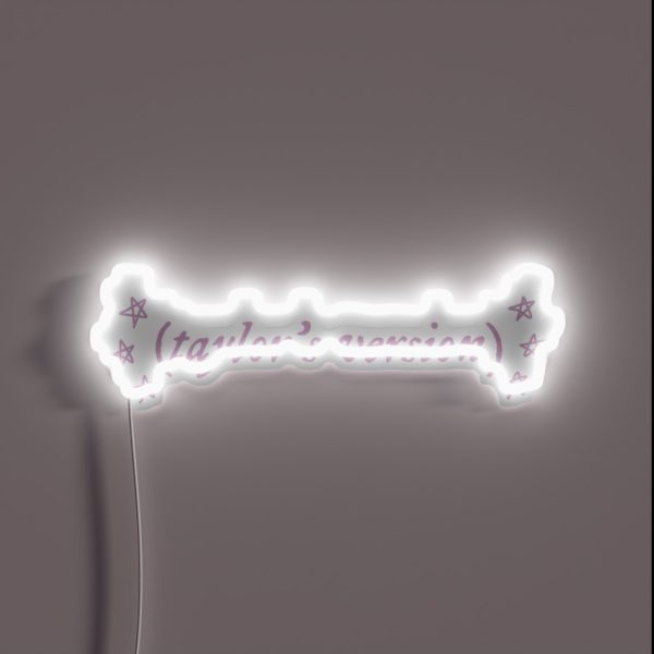 Taylor S Version RGB Neon Sign