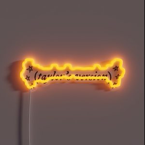 Taylor S Version RGB Neon Sign