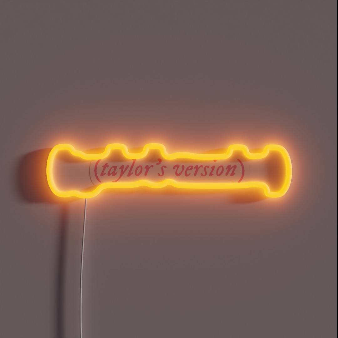 Taylor S Version RGB Neon Sign Taylor S Version RGB Neon Sign