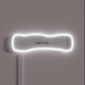 Taylor S Version RGB Neon Sign