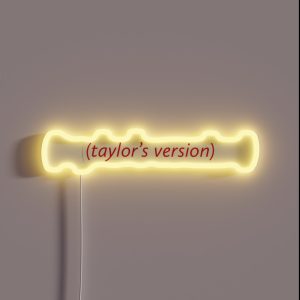 Taylor S Version RGB Neon Sign