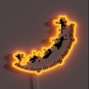 Taylor Swift Cardigan Peter Losing Wendy RGB Neon Sign Taylor Swift Cardigan Peter Losing Wendy RGB Neon Sign