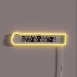 Taylor Swift Cat Eras RGB Neon Sign Taylor Swift Cat Eras RGB Neon Sign
