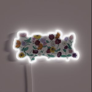 Taylor Swift Eras Tour Surprise Song Piano Flowers RGB Neon Sign