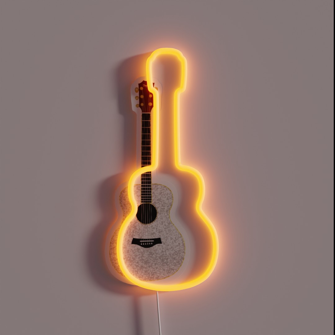 Taylor Swift Fearless Guitar RGB Neon Sign Taylor Swift Fearless Guitar RGB Neon Sign