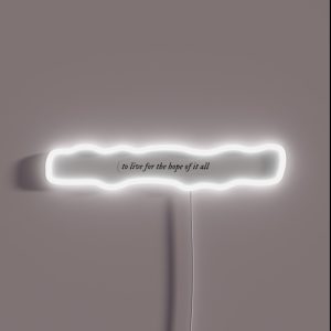 Taylor Swift Folklore To Live For The Hope It All RGB Neon Sign