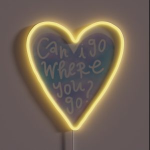 Taylor Swift Lover Heart Lyrics RGB Neon Sign Taylor Swift Lover Heart Lyrics RGB Neon Sign