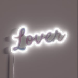 Taylor Swift Lover RGB Neon Sign