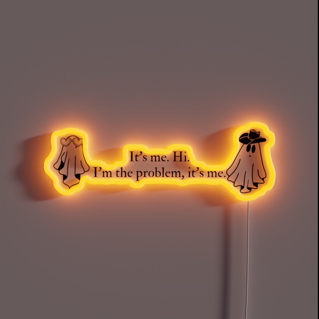 Taylor Swift Midnights Anti Hero Its Me Hi Im RGB Neon Sign Taylor Swift Midnights Anti Hero Its Me Hi Im RGB Neon Sign