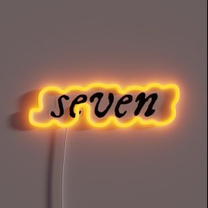 Taylor Swift S Seven RGB Neon Sign
