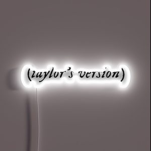 Taylor Swift Taylor S Version RGB Neon Sign Taylor Swift Taylor S Version RGB Neon Sign