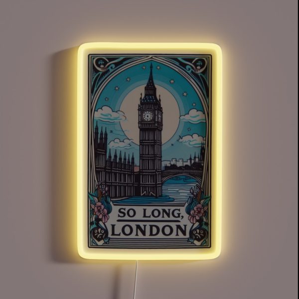 Taylor Swift TTPD The Tortured Poets RGB Neon Sign