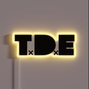 TDE RGB Neon Sign