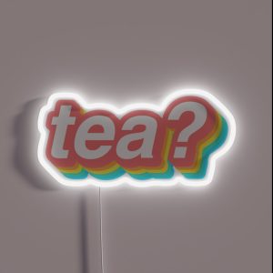 Tea Pastel RGB Neon Sign
