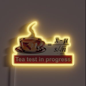 Tea Test Sign RGB Neon Sign