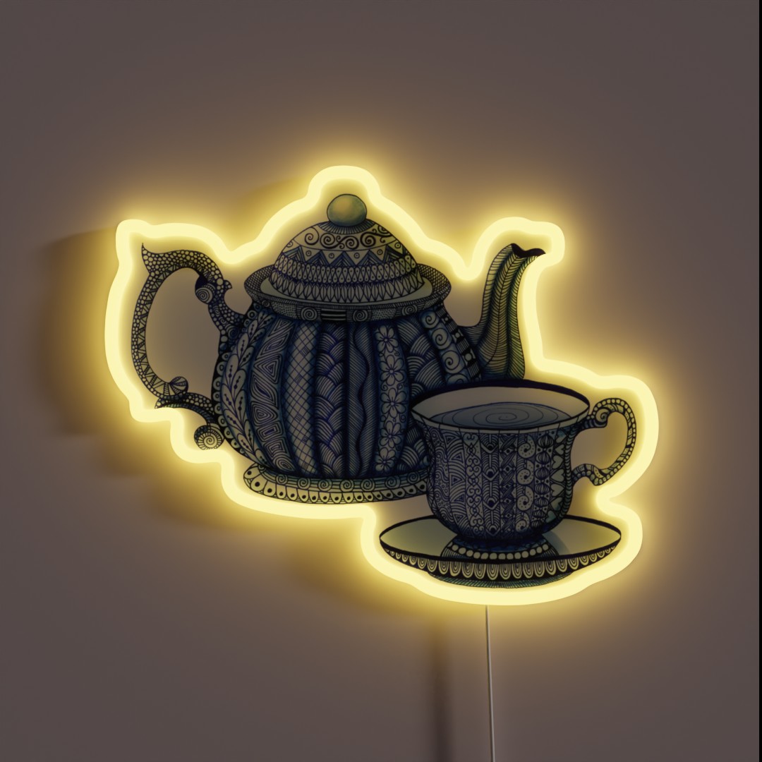 Tea Time RGB Neon Sign Tea Time RGB Neon Sign