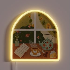 Tea Time RGB Neon Sign