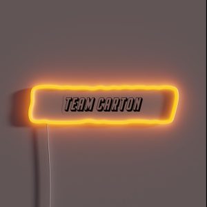 Team Carton A Tale Of Two Cities RGB Neon Sign Team Carton A Tale Of Two Cities RGB Neon Sign