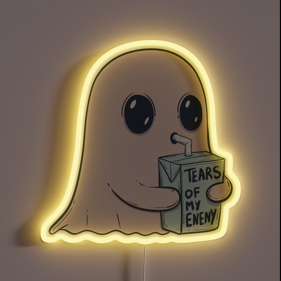 Tears Of My Enemy RGB Neon Sign Tears Of My Enemy RGB Neon Sign