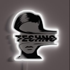 Techno RGB Neon Sign Techno RGB Neon Sign