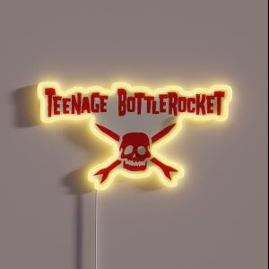 Teenage Bottlerocket American Punk Rock Band RGB Neon Sign