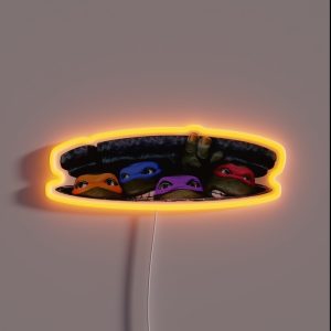 Teenage Mutant Ninja Turtles RGB Neon Sign