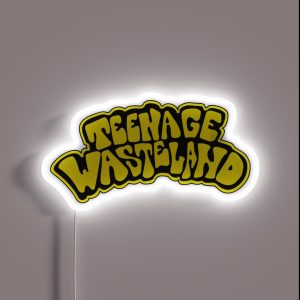 Teenage Wasteland RGB Neon Sign