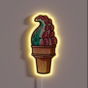 Tentacle Treat Gumdrop RGB Neon Sign Tentacle Treat Gumdrop RGB Neon Sign