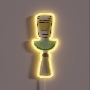 Tequila Lime N Salt RGB Neon Sign